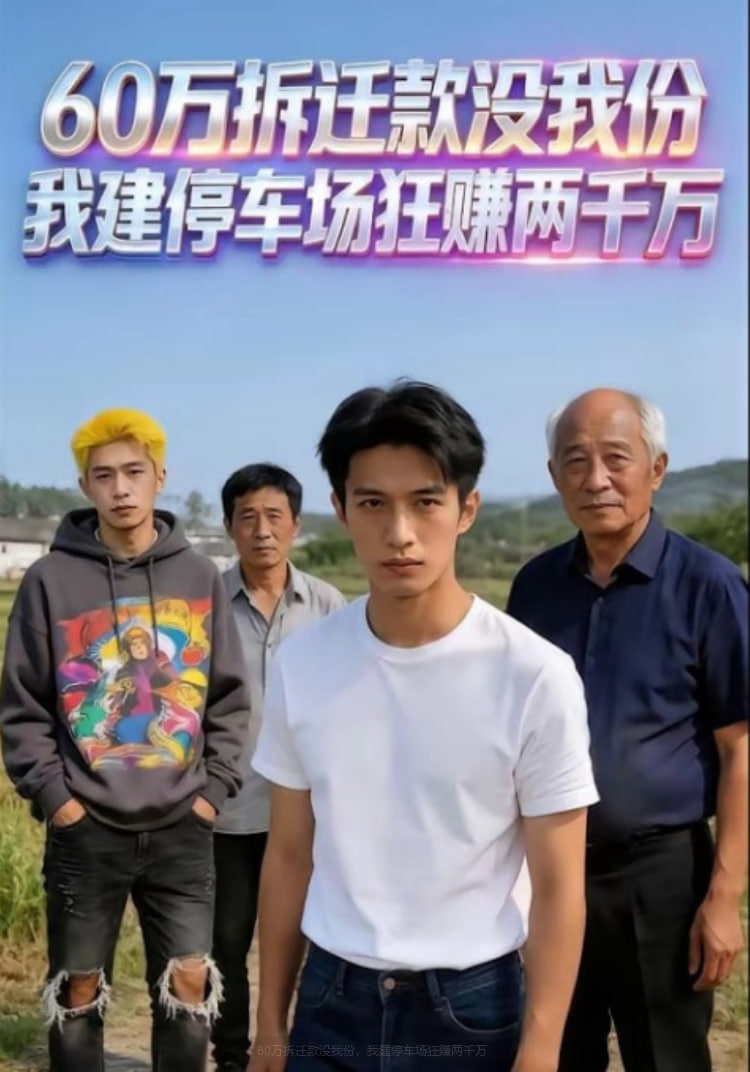 60万拆迁款没我份，我建停车场狂赚两千万全集