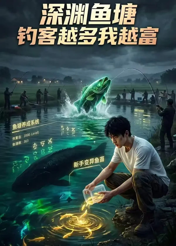 深渊鱼塘:钓客越多我越富全集