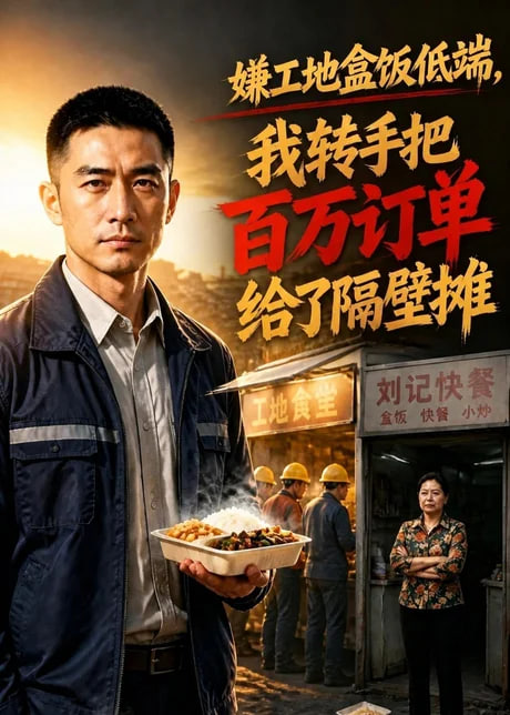 嫌工地盒饭低端？我转手把百万订单给隔壁摊全集