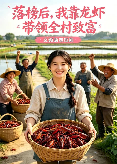 落榜后，我靠龙虾带领全村致富全集