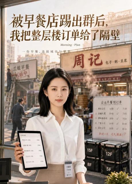 被早餐店踢出群后，我把整层楼订单给了隔壁全集