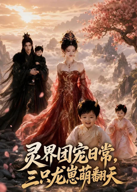 灵界团宠日常，三只龙崽萌翻天全集
