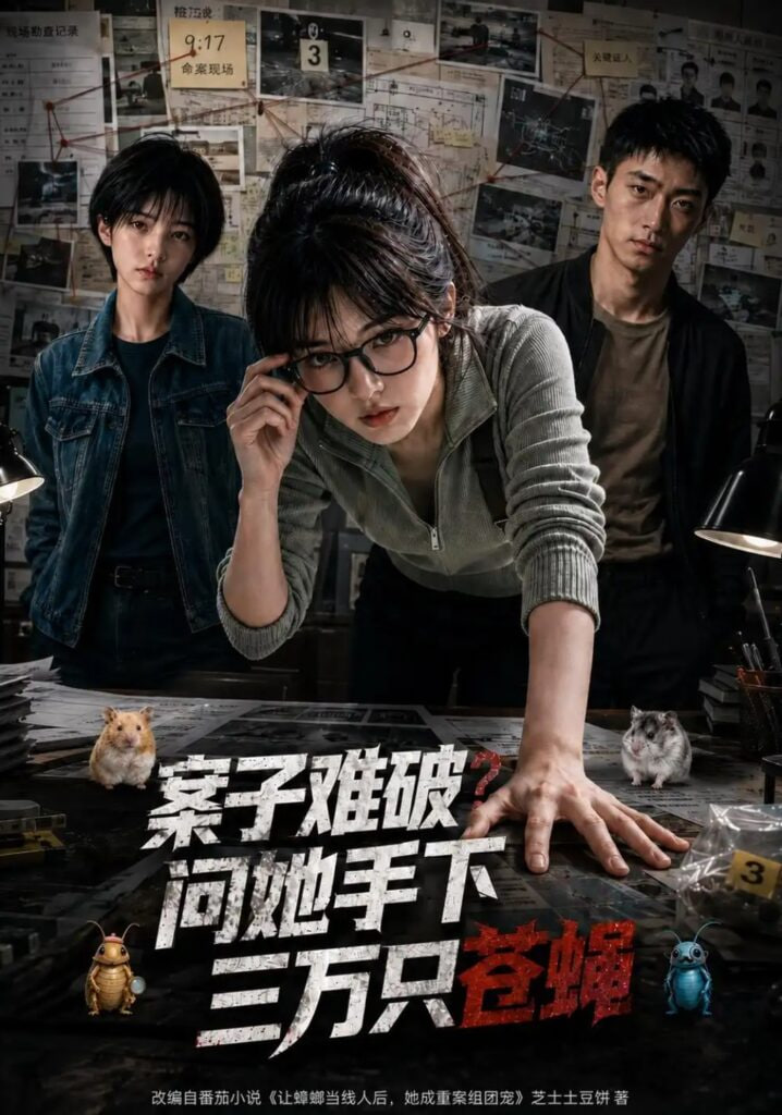 案子难破：问她手下三万只苍蝇全集