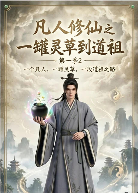 凡人修仙之一罐灵草到道祖第一季 2全集