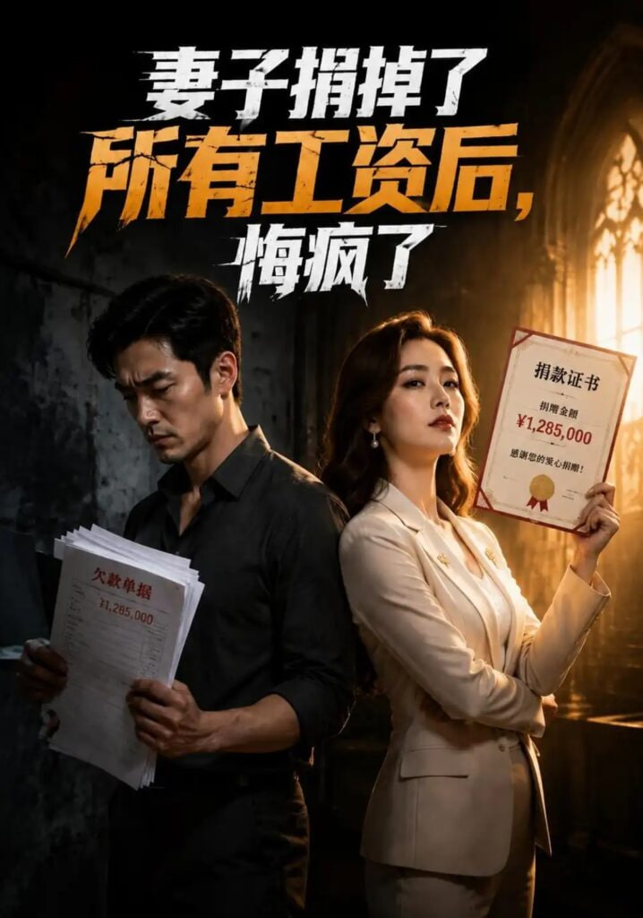妻子捐掉了所有工资后，悔疯了全集