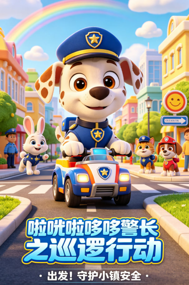 啦咘啦哆警长之巡逻行动全集