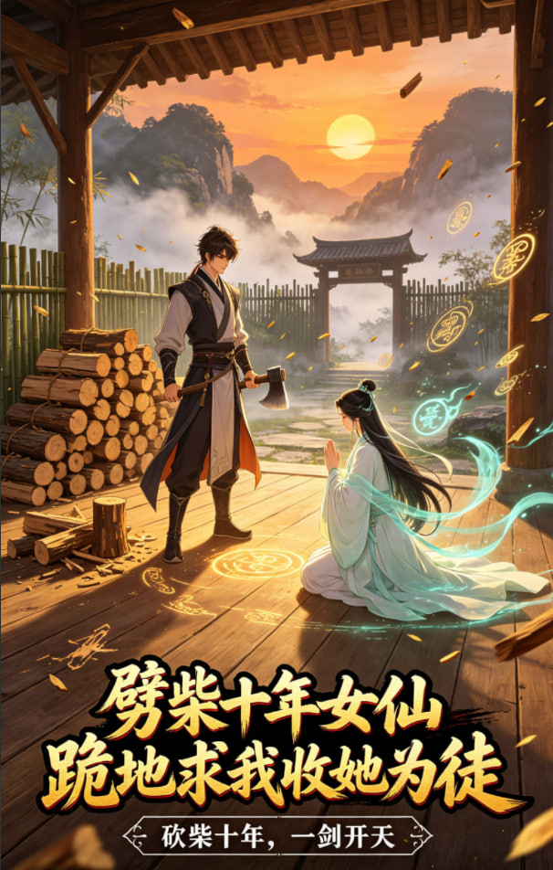 劈柴十年女仙跪地求我收她为徒全集