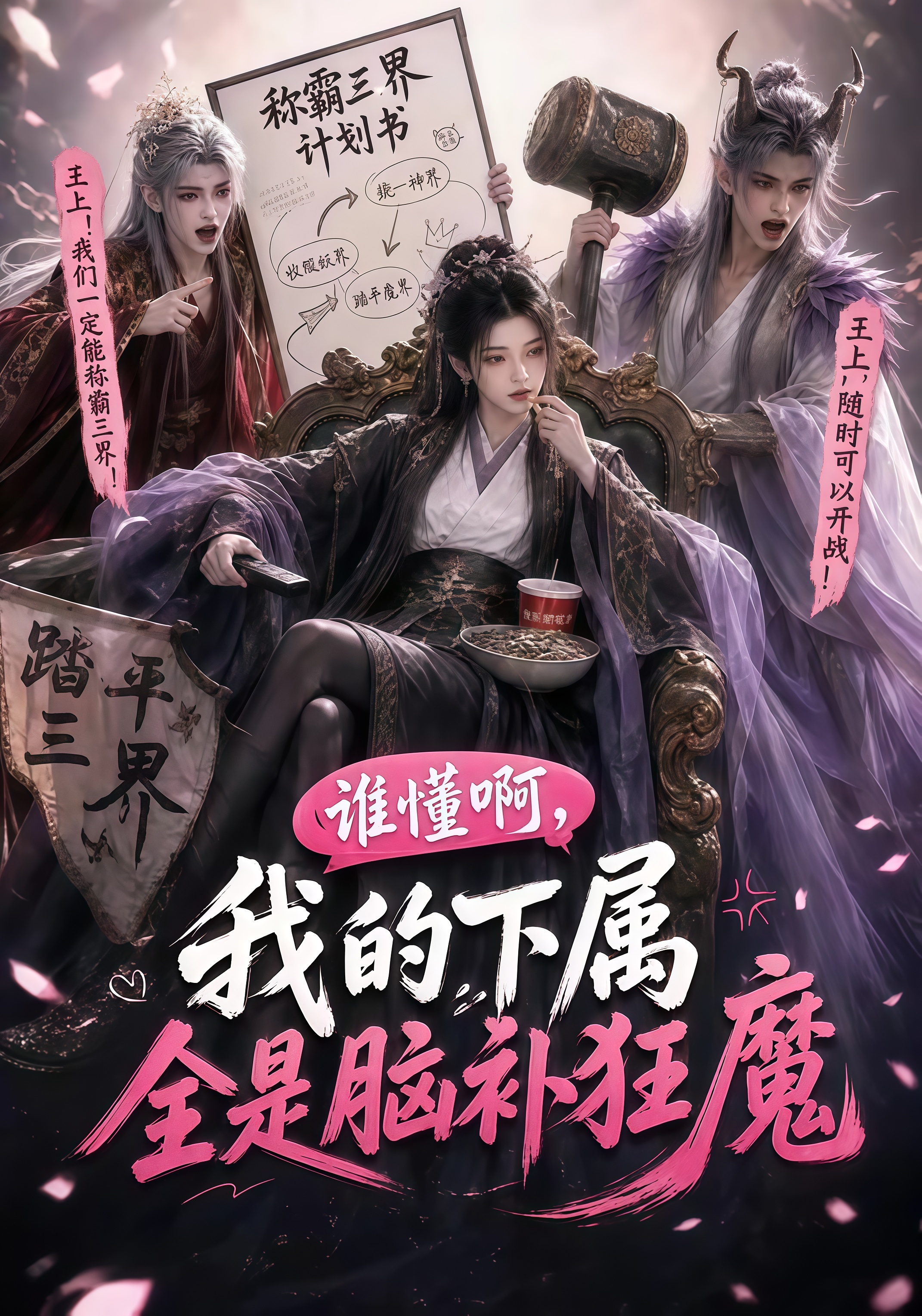 谁懂啊，我的下属全是脑补狂魔全集