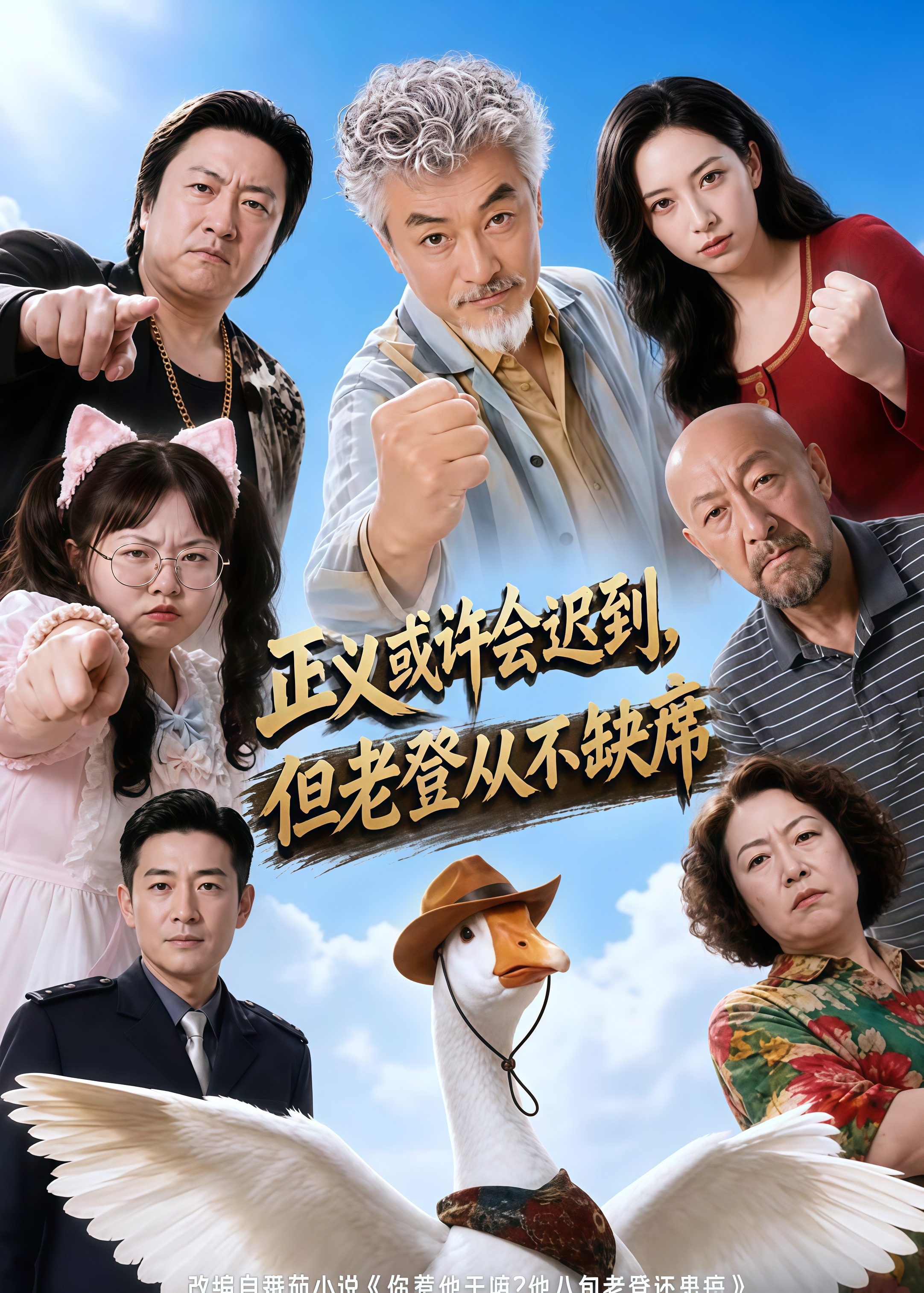 正义或许会迟到，但老爸从不缺席全集