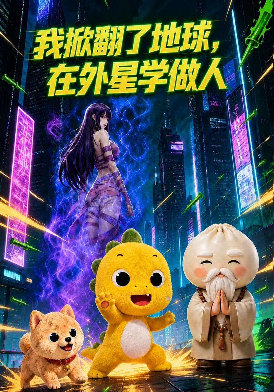 我掀翻了地球，在外星学做人全集