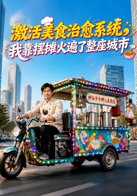 激活美食治愈系统，我靠摆摊火遍了整座城市全集