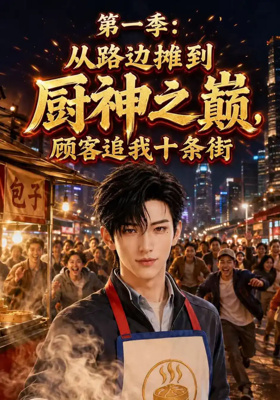 第一季从路边摊到厨神之巅，顾客追我十条街全集