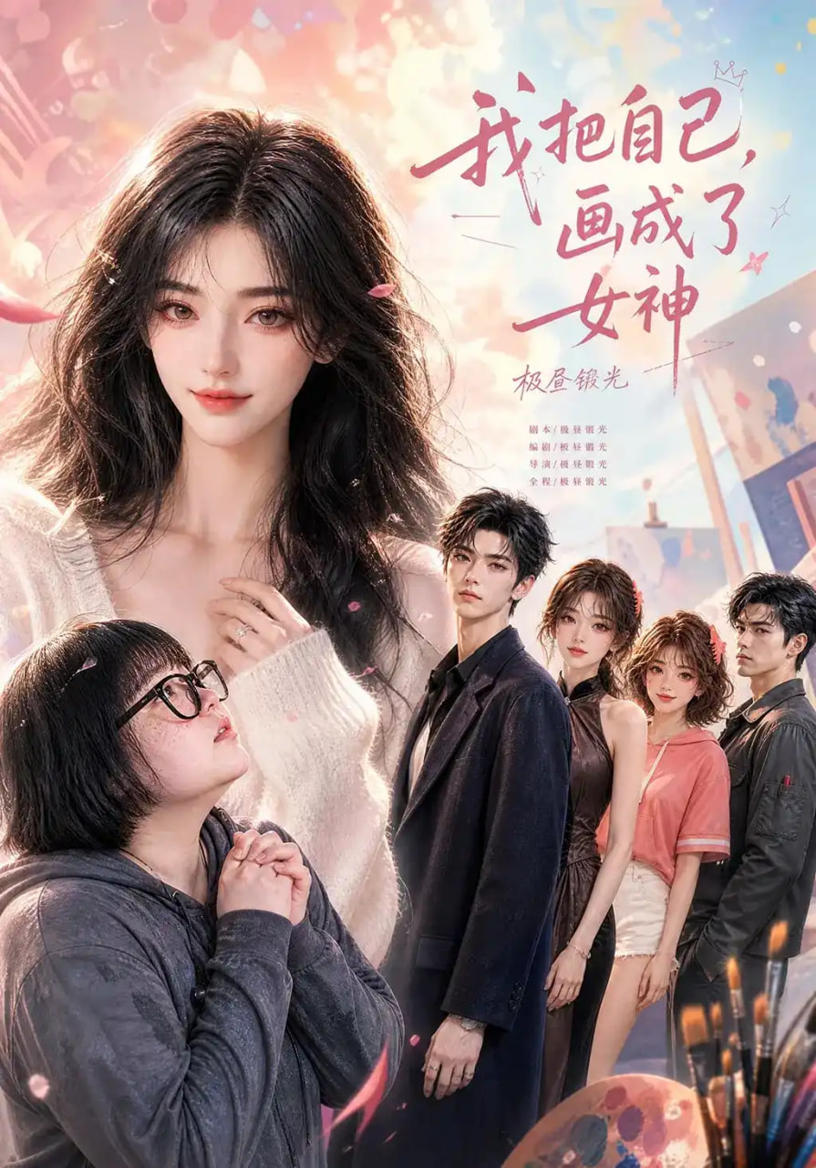 我把自己，画成了女神全集