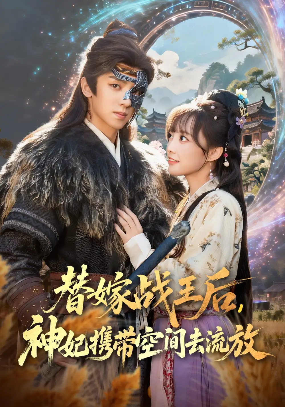 替嫁战王后，神妃携带空间去流放全集